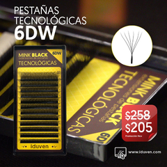 Extensiones de pestañas Tecnológicas 6D W - comprar en línea