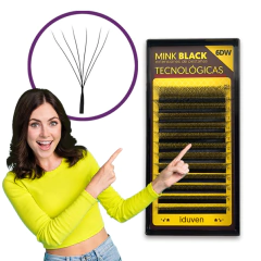 Extensiones de pestañas Tecnológicas 6D W - Extensiones de pestañas Iduven