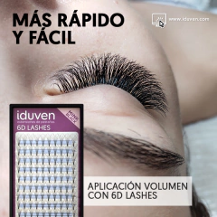 Abanicos prearmados Extensiones de pestañas 6D - tienda en línea