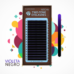 Extensiones Color de Dos Tonos Negro a Violeta / Azul - comprar en línea