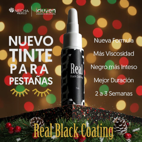 Tinte Semi Permanente para Pestañas Lifting Real Black Coating - comprar en línea