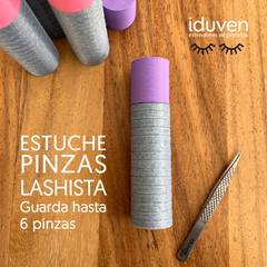 104Estuche para pinzas - Extensiones de pestañas Iduven