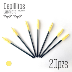 Cepillo para pestañas 20 pzs - Extensiones de pestañas Iduven