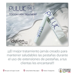 Tratamiento para pestañas Puluk Lashes Regenerador de Pestañas - Mayoreo 5 pzs - Extensiones de pestañas Iduven