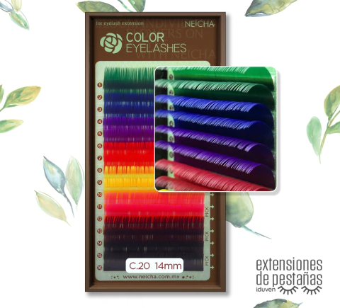 Extensiones Color Rainbow