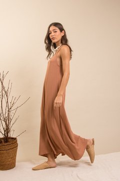 Mule woven com salto
