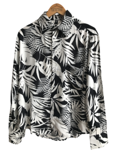 CAMISA PALMERA BYN MANGA LARGA