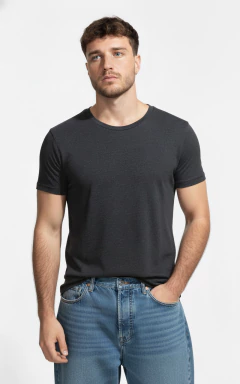 Brooklyn - dark grey melange (entallada) - Mohammed