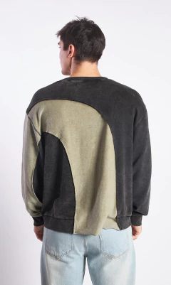 Buzo cuello redondo - Acid wash army - (copia) - online store