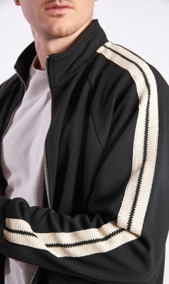 Dennis track jacket - Black en internet