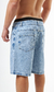 Bermuda jean Mom Oversize - acid light wash - comprar online