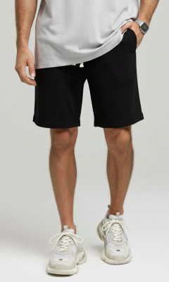 Bermuda Gabardina - Black - comprar online