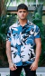 Camisa regular cut - Sicily Blue en internet