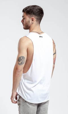 Musculosa Mike - Pima White - buy online