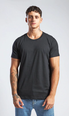 Image of Brooklyn tshirt - Black (Slim fit)