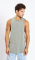 Musculosa Mike - Olive melange - comprar online