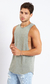 Musculosa Mike - Olive melange - Mohammed