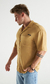 Camisa Oversize lino - Beige - comprar online