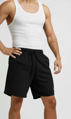 Bermuda lino - Black