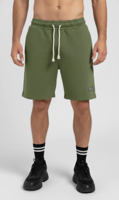 Bermudas Cotton - Olive Green - tienda online
