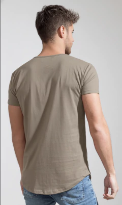 Maxi Tshirt- Mocca (entallada) en internet