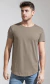 Maxi Tshirt- Mocca (entallada) - comprar online