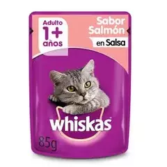 Whiskas Pouch Adulto Salmon Caja x 12 - comprar online