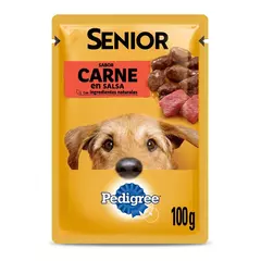 Pouch Adulto Senior Pedigree Sabor Carne Caja x 12 en internet