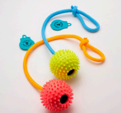 Soga con pelota limpiadientes grande