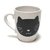 Taza Conica pizarrón gato - comprar online