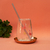 Vaso Gota Vidrio Flamenco en internet