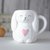 Taza Coneja Claudette corazón Rosa