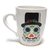 Taza cónica calavera bigote en internet