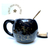 Tazas Signos Negro Con Dorado