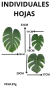 Individuales + Posa Hoja - Acabajo Tienda online