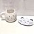 Set Gato Blanco: Taza y Posa Taza - comprar online