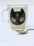 Taza Vidrio Templado Gato Lunar - tienda online
