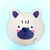Posa Taza Resina Oso - comprar online