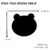 Posa Taza Resina Panda - comprar online