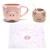 Set Lady Pink: Taza Rosa + Mate Rosa + Individual - comprar online
