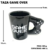 Set Desayuno regalo Game Over (Taza Negra + Posa Taza + Bandeja+caja+tarjeton) - comprar online