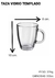 Taza de Vidrio Van - comprar online
