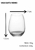 Vaso Gota Vidrio Miss Fox - comprar online