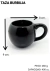 Tazas Signos Negro Con Dorado