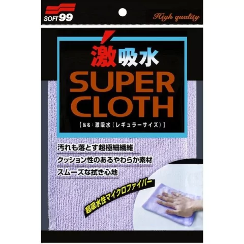 Soft99 SUPER CLOTH - MICRO FIBRA DE ALTA ABSORCAO