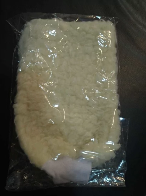 Car Coating Luva de Lã Sintética