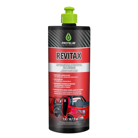 Protelim Revitax Revitalizador e Protetor de Plásticos 1,5L
