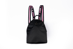 Mochila Indiana Shine Negro C/ Rosa y Negro