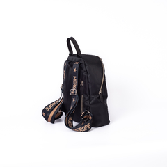 Mochila Indiana Shine Negro C/ Negro y Suela - comprar online