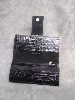 BILLETERA CHANIA CROCCO Negro - comprar online